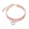 Pet Supplies, Colorful Crystal Necklace, Smiling Zircon, Three Row Diamond, Cat and Dog Accessories, High-end, Dog Gift