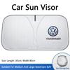 Valve Stems Caps Car Windshield Sun Shade Visor UV Protection Shield For VW Volkswagen GTI Polo Golf Passat Tiguan Arteon Touare zd6