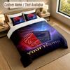 Bedding Set 1 Duvet Cover 2 Pillowcases LOSC Lille Print Soft Bed Linen Bedroom Decor