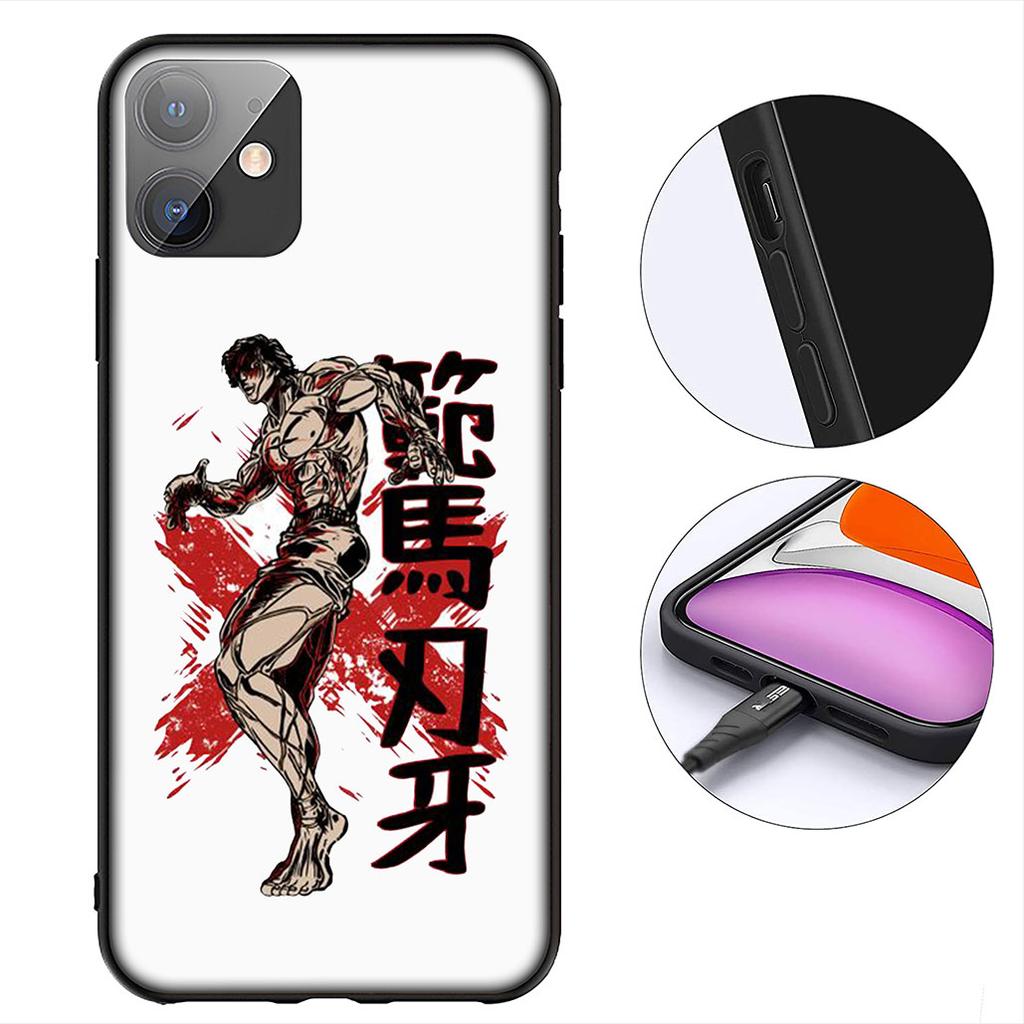 Bakis Hanma Art Dou Phone Cover for Samsung Galaxy A06 A05 A14 A50 A51 A52 A12 A13 A23 A70 A07 A25 A26 A72 A56 Protective Case