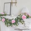 Artificial Eucalyptus Leaf and Rose Vine Home Decoration 