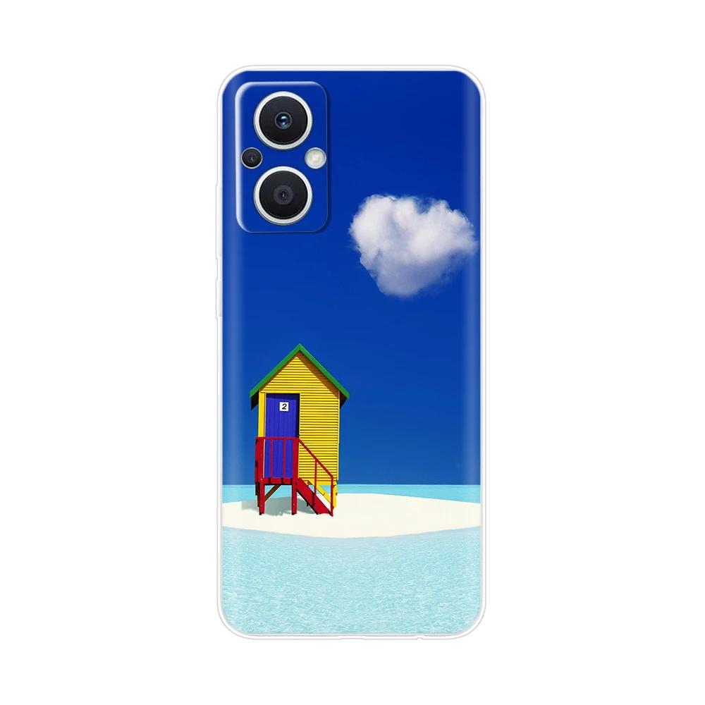 Transparent Case For Xiaomi Poco M5 M5S Cover Cartoon Flower Soft TPU Shockproof Funda For Poco M 5 S PocoM5 Bags Clear Bumper