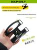 Aluminum Alloy Fish Clip Kite Line Winder: Portable DIY Giant Fish Lifting Spool Board