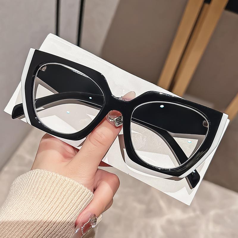 

Elegant WOMEN S fashion cat eye reading glasses-stylish purple, anti-blue light, full rim, square frame 300 чёрный