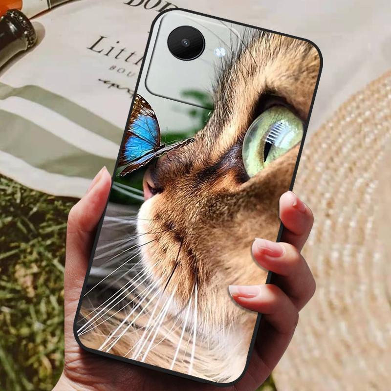 Für Realme C30 Hülle RealmeC30 Weiche Silikon Rückseite Handyhülle Schutzhülle für Realme C30 Fundas C 30 RMX3581 Coque