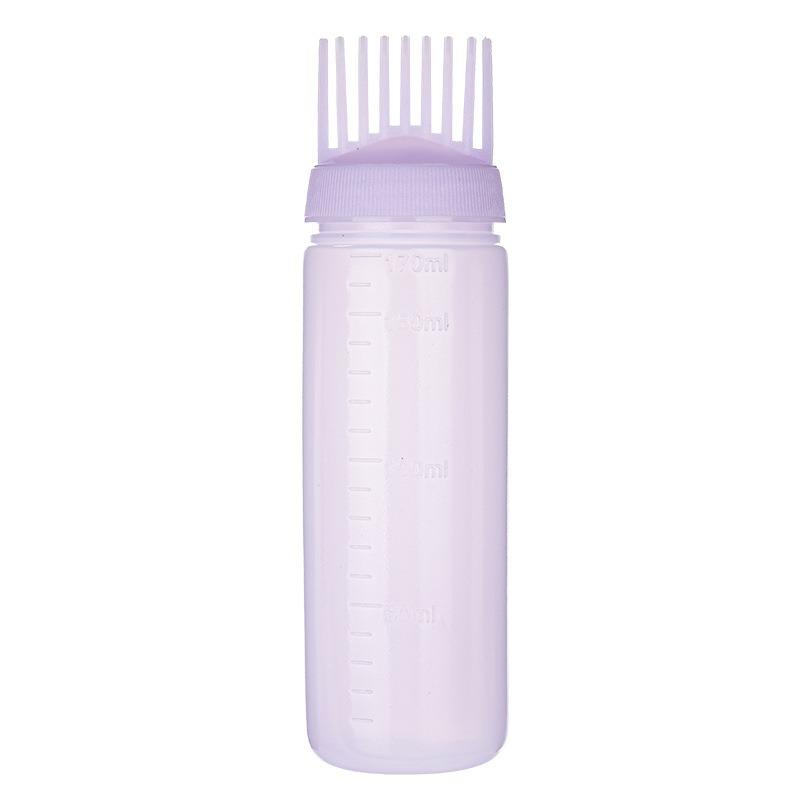3 Colors Hair Dye Applicator Brush Bottles Dyeing Shampoo Bottle Oil Comb Hair Dye Bottle Applicator Hair Coloring Tools Styling