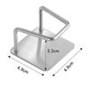 1/2/3PCS Kitchen Organizer Sponge Holder Soap Rack Self Adhesive Sink Drain Drying Stainless Steel Wall Storage Hook Accessories