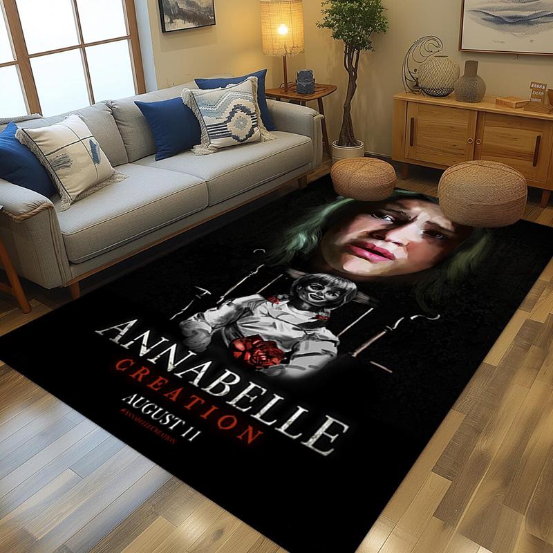 Annabelle's Horror Legacy carpet Home Decor printing Office chair cushion Doormat Protective pad