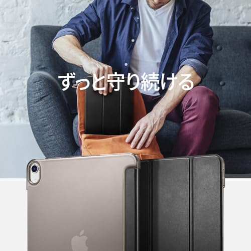 Spigen Case for iPad Air 11-inch M3/M2 (2025/2024) and iPad Air 10.9-inch (2022/2020) - Slim, Lightweight, with Stand, Apple Pencil Compatible, Scratc