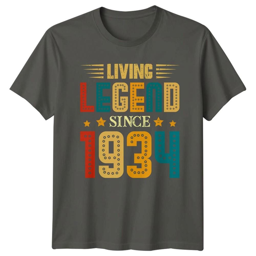 Living Legend Since 1934 TShirt 1934 Birthday Great 92nd Birthday Gift S