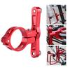 Aluminium Alloy Extension Adapter for Bike Water Bottle Clamp Cage Holder (Red)