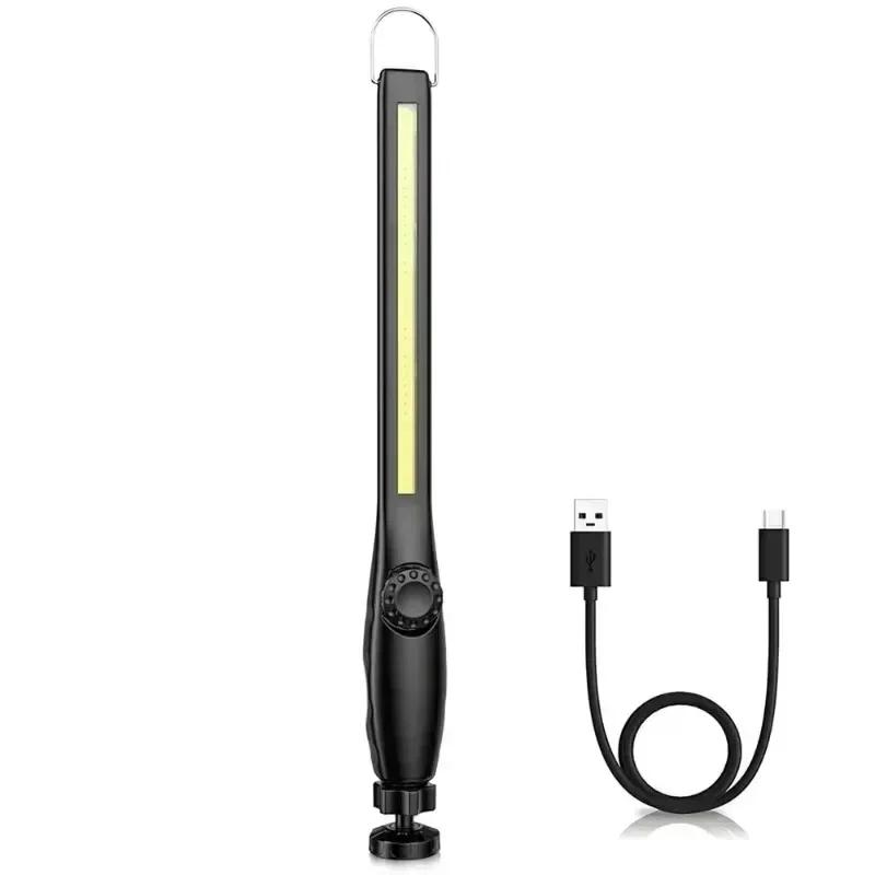 

Portable COB Work Light Car Maintenance Light Emergency Lamp Charge Hook Magnetic Adsorption Adjust Brightness Waterproof