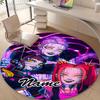 Personalized K-KPop Demon Hunters Round Chair Office Rug - Perfect for Mat, Office Chair & More - Ideal Gift for Birthdays and Holidays
