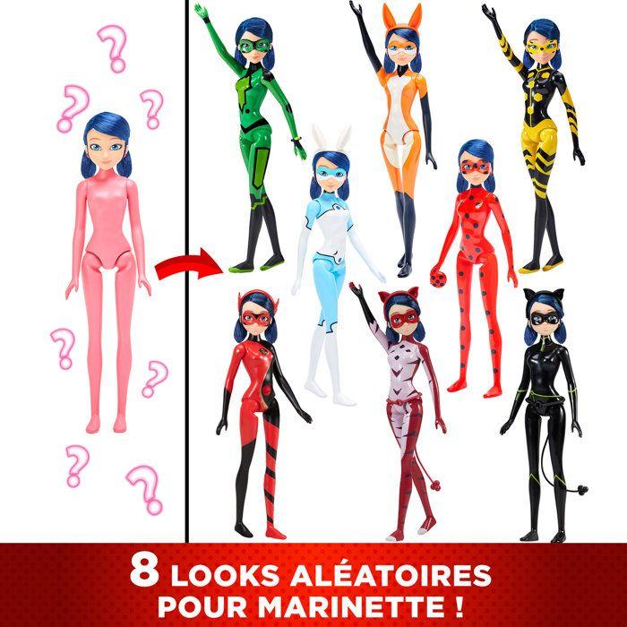 Miraculous Ladybug - Poupée Marinette Color Change 26 cm - BANDAI