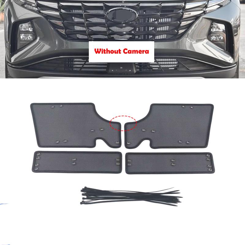 For Hyundai Tucson UP Stainless Steel Mesh Front Grills ect Net Radiator ect-proof Sandstone Anti Debris Sand cover