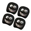 Smile Pattern Automotive Pillow Covers Fade Resistant Polyester Case Quick Installation For Car Interior Decors
