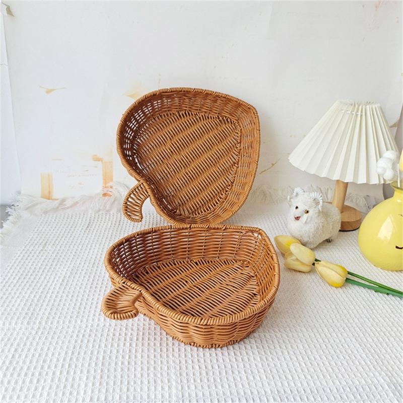 Woven Bread Baskets Fruit Baskets Storage Baskets Vegetable Baskets Snacks Storage Baskets for Vegetables and Snacks