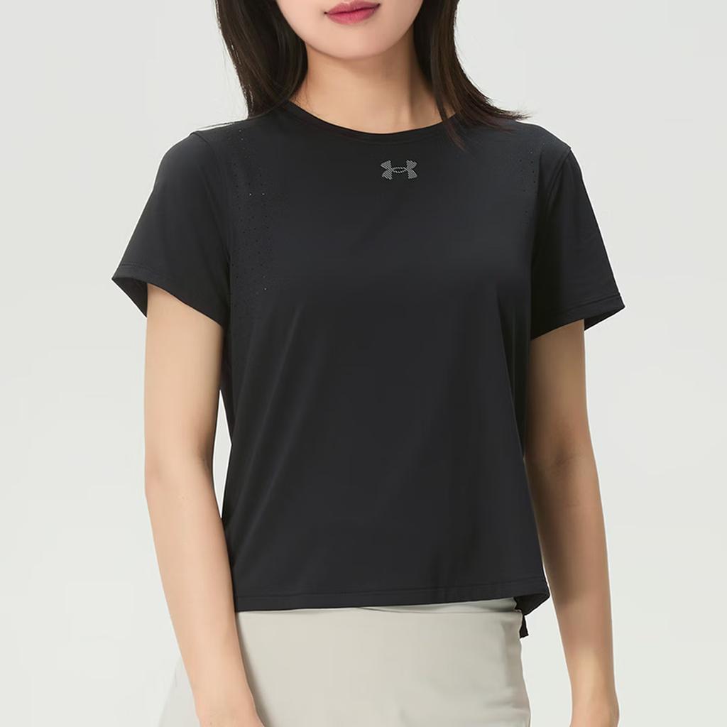 Under Armour Velociti Pro Sun Protection Breathable Crew Neck Short Sleeve Running T-Shirt Women Tops 6009536-001