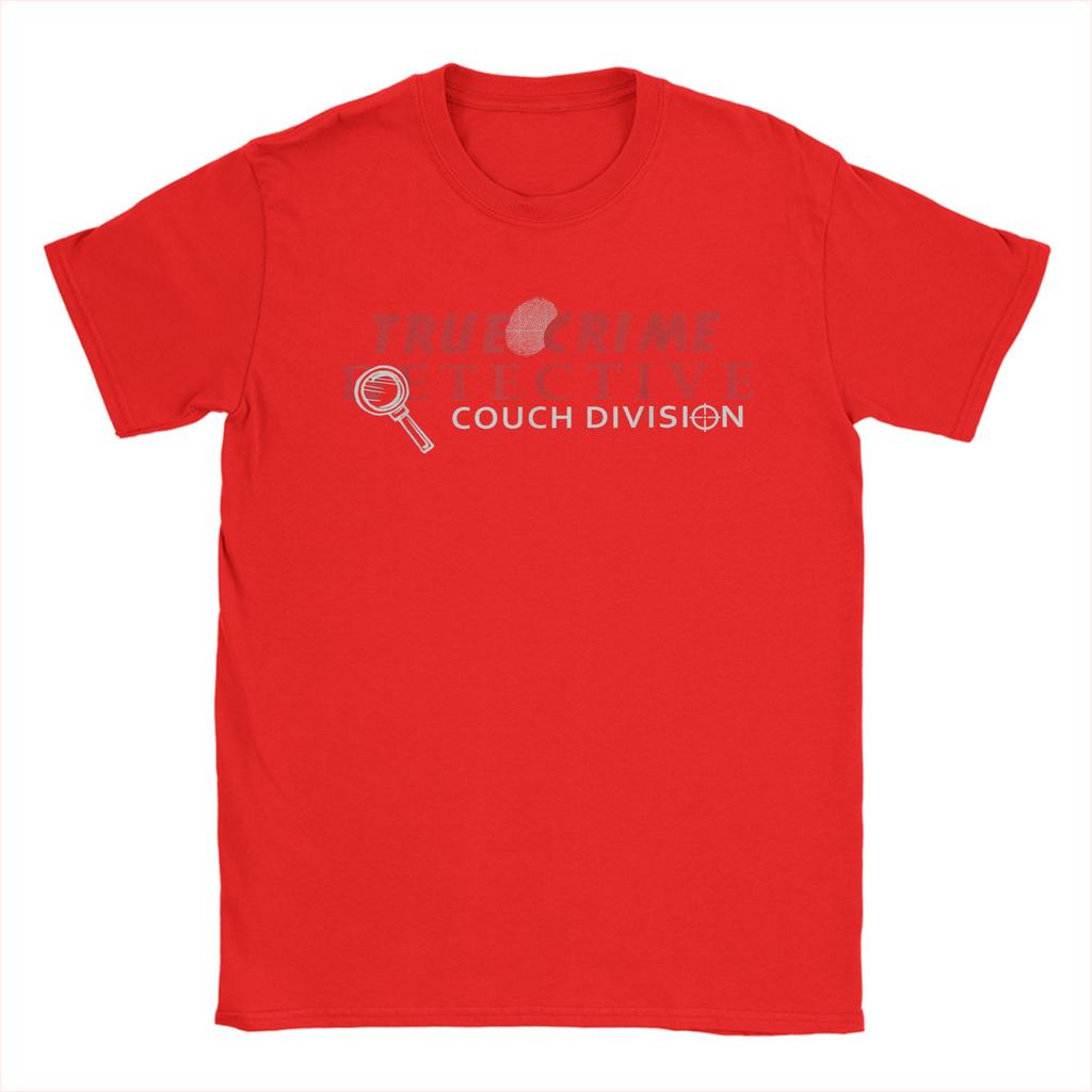 True Crime Detective Couch Division True TShirt Summer Adult 100 Cotton O Neck 4XL 5XL 6XL Tees ShortSleeve Funny Tshirt