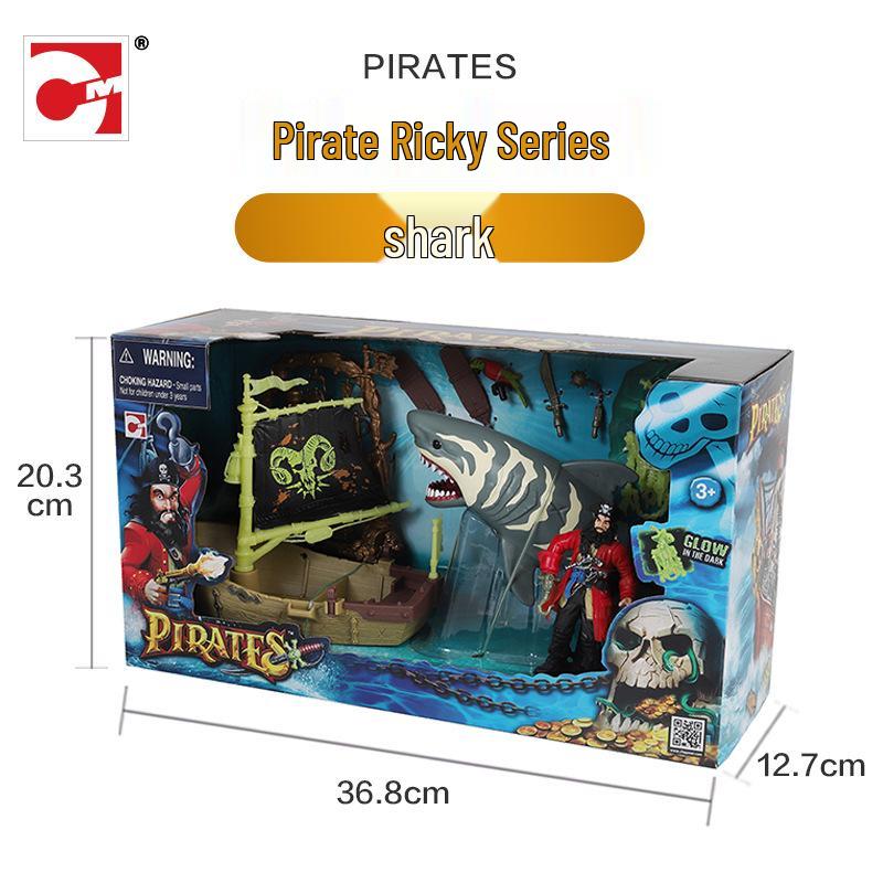 

Серия Пират Рики от Томи: Сделай сам модель пиратского парусника «Акула»