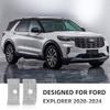 Bling Car Accessory for Ford Explorer,Crystal Electronic Brake and Automatic Start/Stop Button Box Sticker for Ford Explorer     2024.