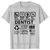 Male Tshirt Doctor Artist Equal Dentist Definition Noun Funny Shirt Euro Size T Shirt Fashion Tshirt Streetwear Camisetas
