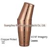 304 Mirror Stainless Steel Etched Pattern Boston Cocktail Shaker