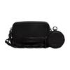 Crossbody Bag Charter 19 Solid Color Detachable Shoulder Strap with Zipper Closure, Cow Leather, Mother-in-law Bag, Shoulder Bag, Small Size