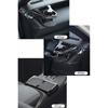 Tsuchiya Yac Vehicle-Specific Product for 80 Series Harrier: Air Conditioner Drink Holder, Driver's Seat, and Passenger's Seat Console Tray Set