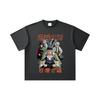 260 GSM Double Yarn 32 Count 100% Cotton Demon Slayer V22 Hashiras Print Unisex Heavy Cotton T Shirt