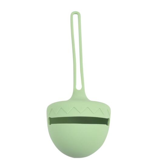 Schnuller-Aufbewahrungstasche, tragbare Silikon-Schnullerhalter-Tasche, niedlicher Tannenzapfen-Form-Nippel-Aufbewahrungsbehälter für Zuhause