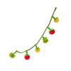 Tomato Tassels Cats Teasing Rod for Fun Interactive Play Kittens Wand Toy Felines Fitness Fishing Wand Toy Fun Exercise HX6C