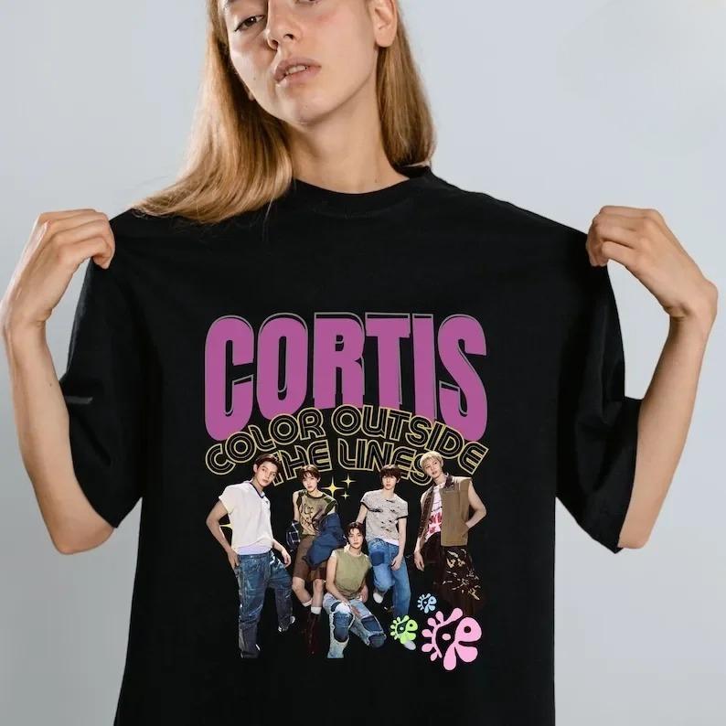 2026  Summer Fashion Trendy Tee Men Women Vintage Top CORTIS K-pop Fan Shirt Boy Group Shirts Merch Summer T-Shirt K Pop Music Shirt Kpop Fan