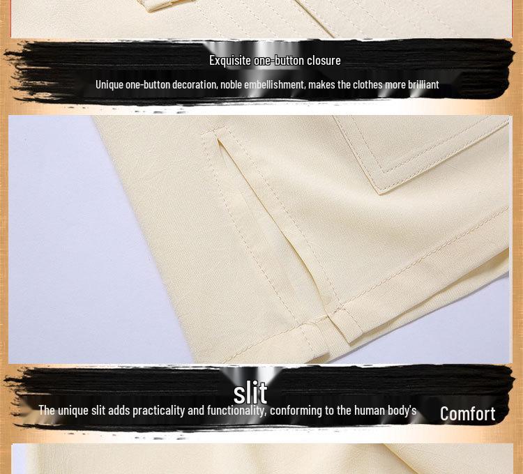 Men's Ethnic Tang Suit: Summer Stand-up Collar Short-Sleeve Hanfu Set for Middle-Aged & Elderly
