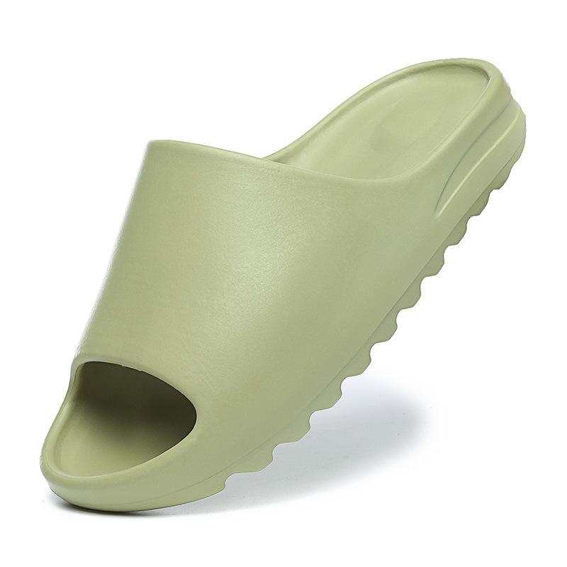 Summer New Stepping On Shit Slippers Thick-soled Home Slippers Trend One-word Drag Large Size Couple Sandals