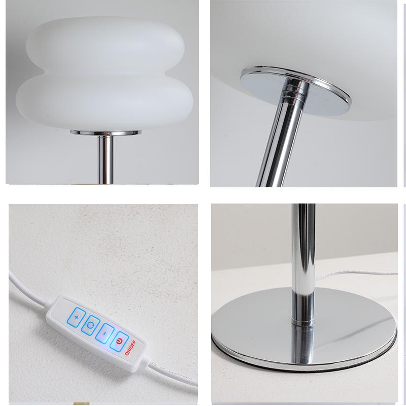 Nordic Bauhaus Vintage Bedside Lamp - Modern Creative Design for Bedroom Decor