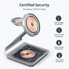Z Type Metal 3in1 Wireless Charger For Iphone 13/15/14 Pro Max Fast Macsafe Wireless Chargers For Apple Watch 8/airpods 2