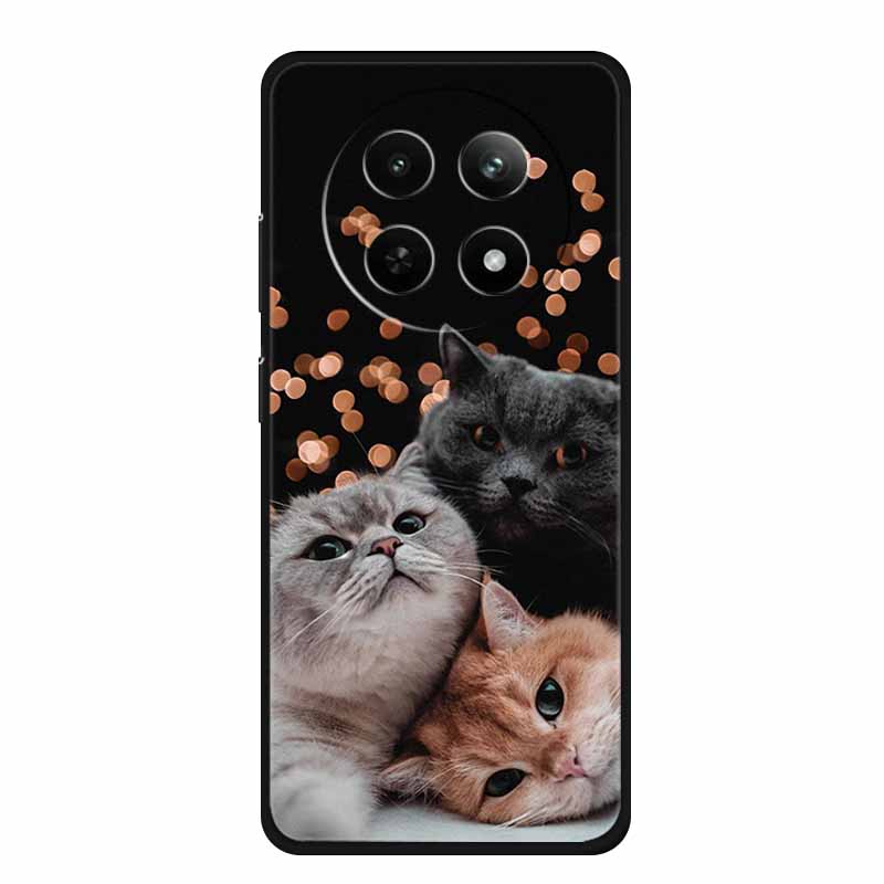 For Realme 13+ Case Luxury TPU Soft Silicone Phone Cases for OPPO Realme 13 Plus 5G Realme13+ Shockproof Protective Cover Fundas