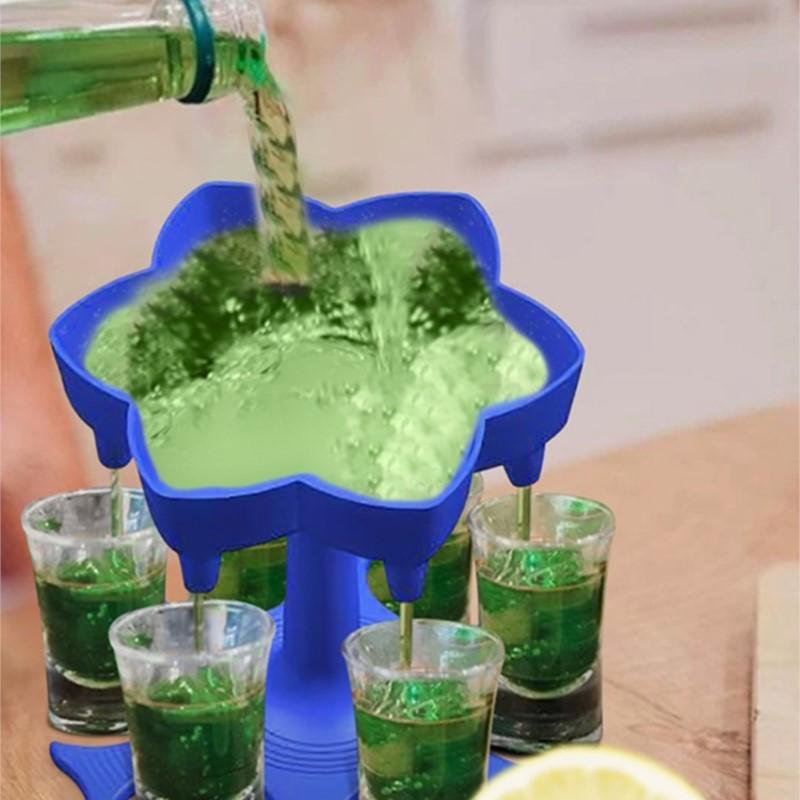 NEW 6PCS Shot Glass Plastic Spirits Shot Cup Party Bar Club Drinking Tool Wedding Wine Glasses Cocktail Pint Bullet Vodka Cups