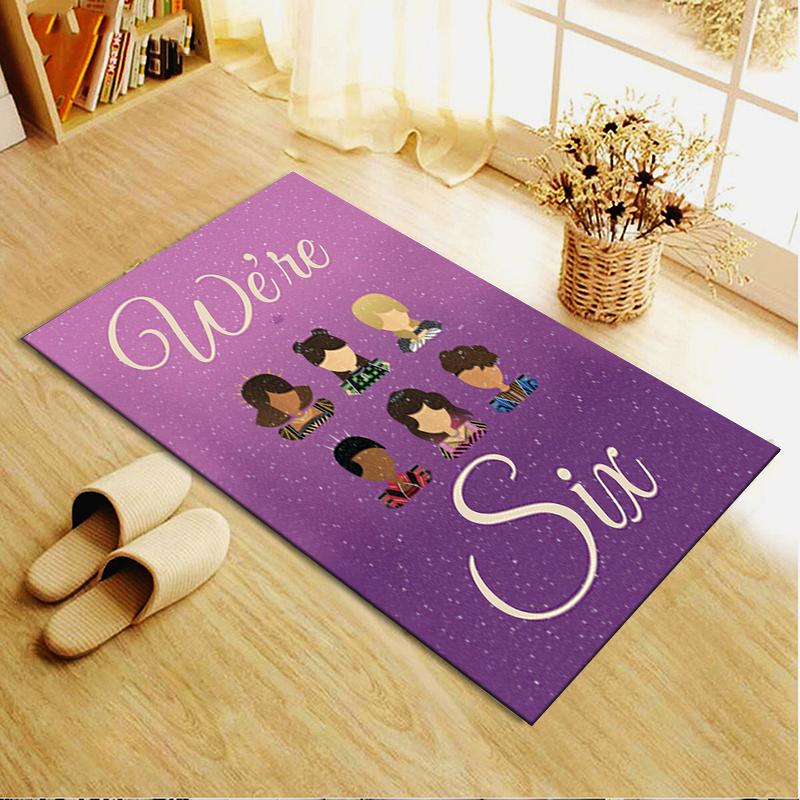 Nuovo Tappeto SIX the Musical 2025 per Soggiorno Camera da Letto Casa Decorazione Divano, Tappetino Antiscivolo per Giochi Bambini164