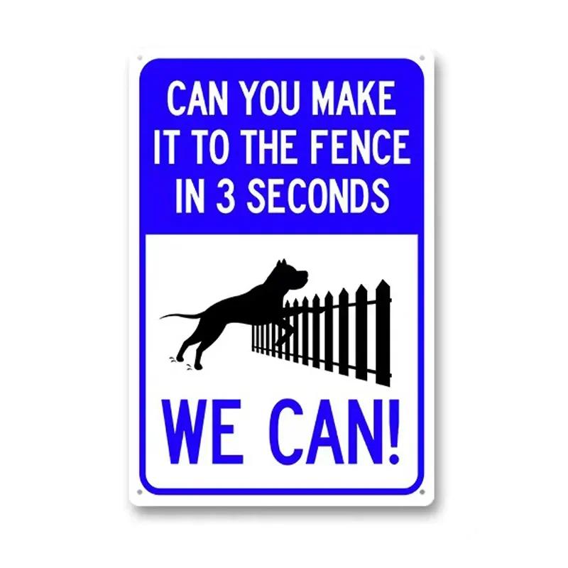 1pcs Metal Sign Warning Tin Sign,Gun Sign No Trespassing,Beware Of Dog Dog Will Bite,Do Not Enter Signs,Keep Your Dog Clean