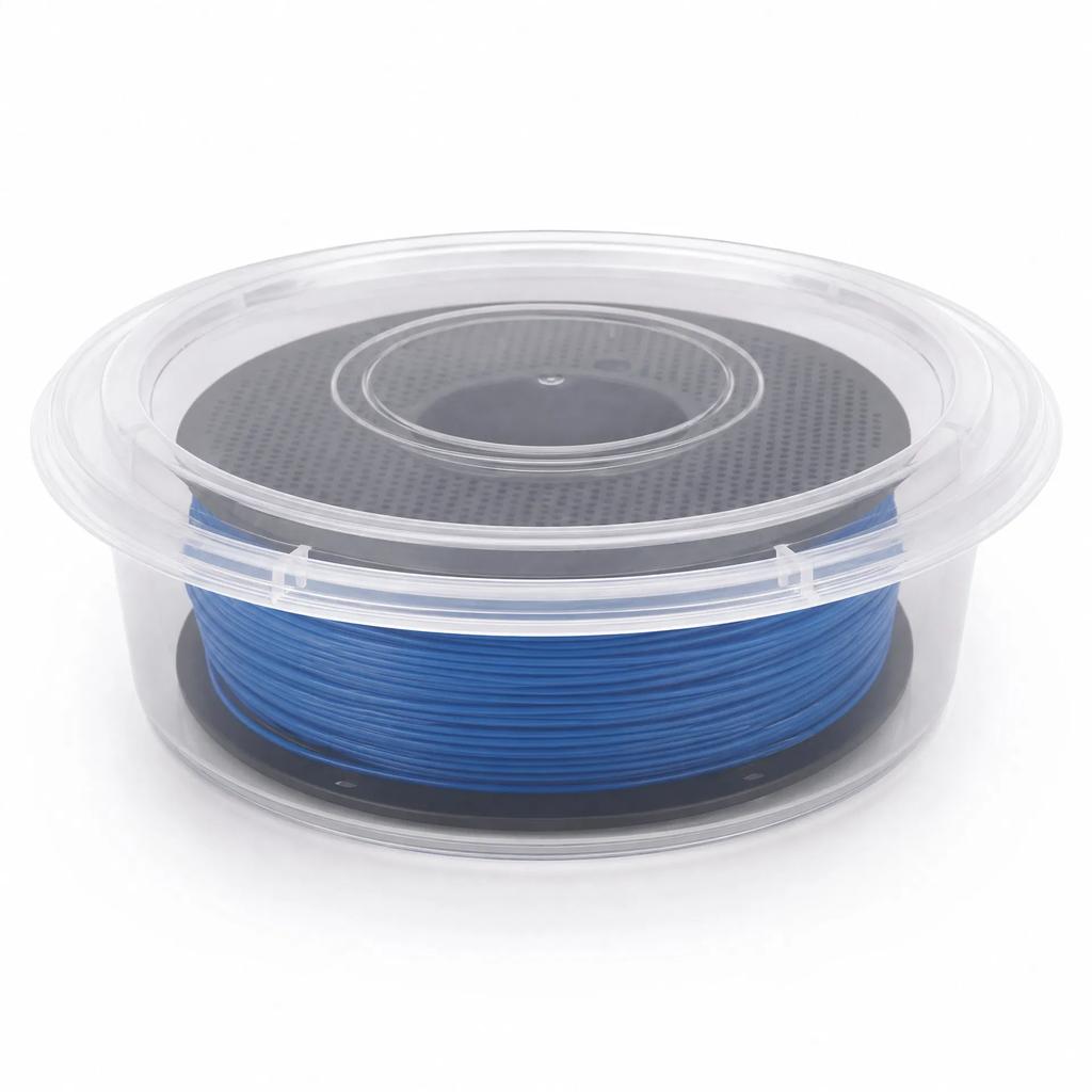 Clear 3D Filament Storage Containers 10Pcs Stackable Sealed Dustproof Moisture Resistant Cases for Hobbyists