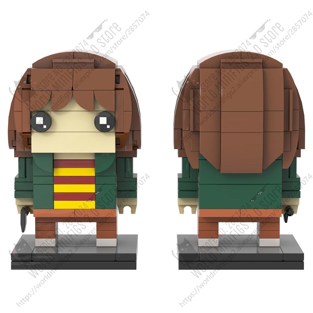 MOOXI Horror TV Figures Demon Brickheaded Building Blocks Models Sets MOC Bricks DIY Assembly Toys Kids Gifts Collection Display