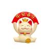 Resin Maneki Neko Miniature Figure Chinese Style Fortune Cat Car Interior Ornament  Spring Festival
