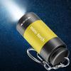 LED Mini Keychain Lights USB Rechargeable Waterproof Torch Light Portable Multifunctional Strong Flashlight For Outdoor Camping