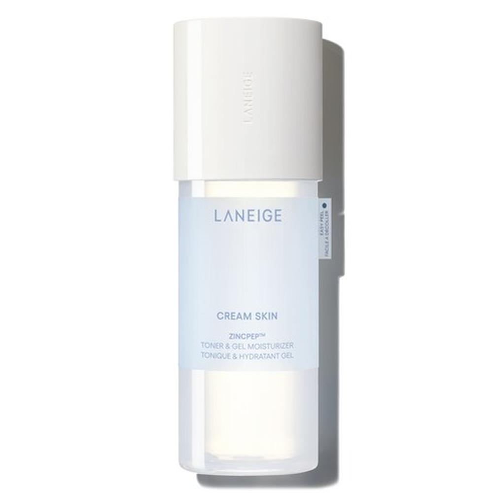 Laneige Cream Skin Zinc Peptide Toner & Gel Moisturizer 170ml – Oil Control Pore Care, Korean 170ml