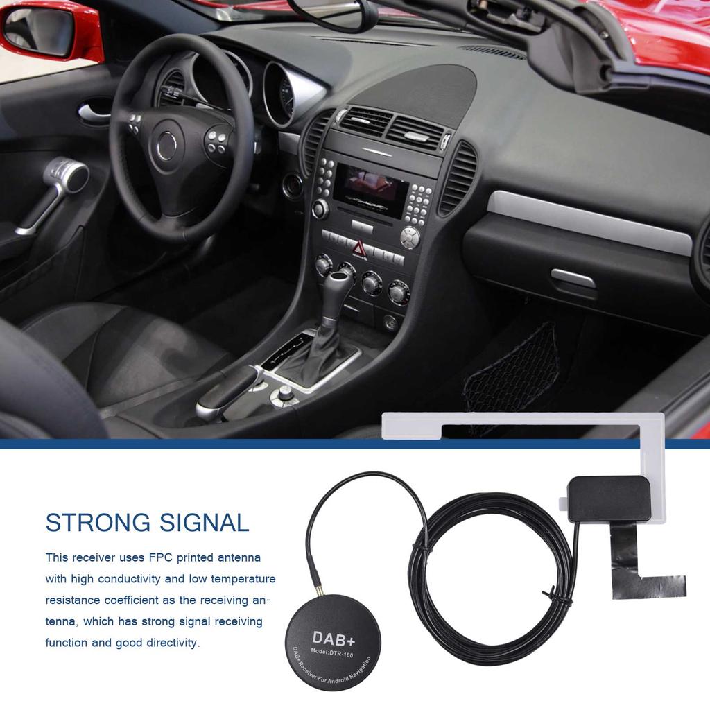 Universal DAB Antenna USB Portable Adapter 4.4 5.1 6.0 7.1 8.0 9.1 9.81 10.1 10.3 Car Player For Europe/Australia