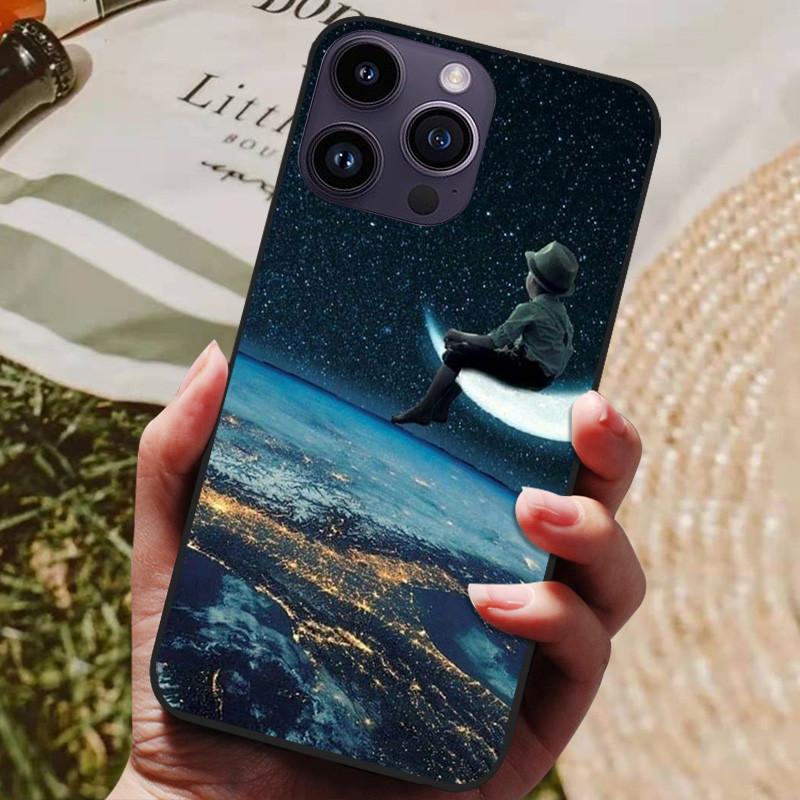 For iPhone 15 Pro Max Case Soft Silicone Coque For iPhone 15 Plus Cover TPU Fundas Protective For iPhone15 Pro Max 15Pro Case