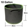 Planta de jardín flor tela patata tomate maceta de cultivo vivero bolsa de cultivo para árbol jardim jardinera de verduras
