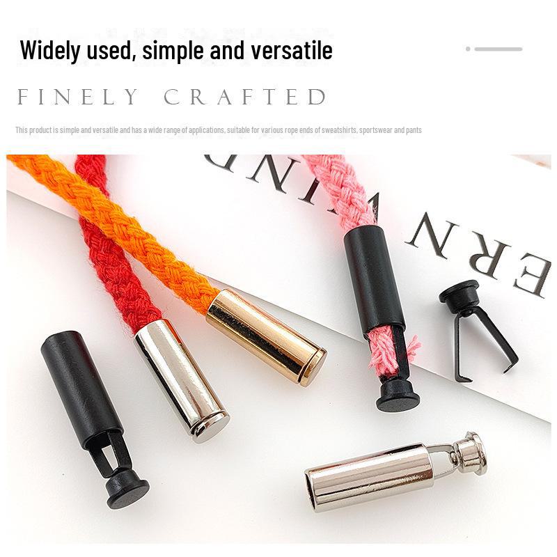 Metal Rope Buckle Accessories for Sweatshirt, Trousers, Hats, and Pendants